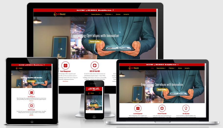 DIVI Website for an IT Company